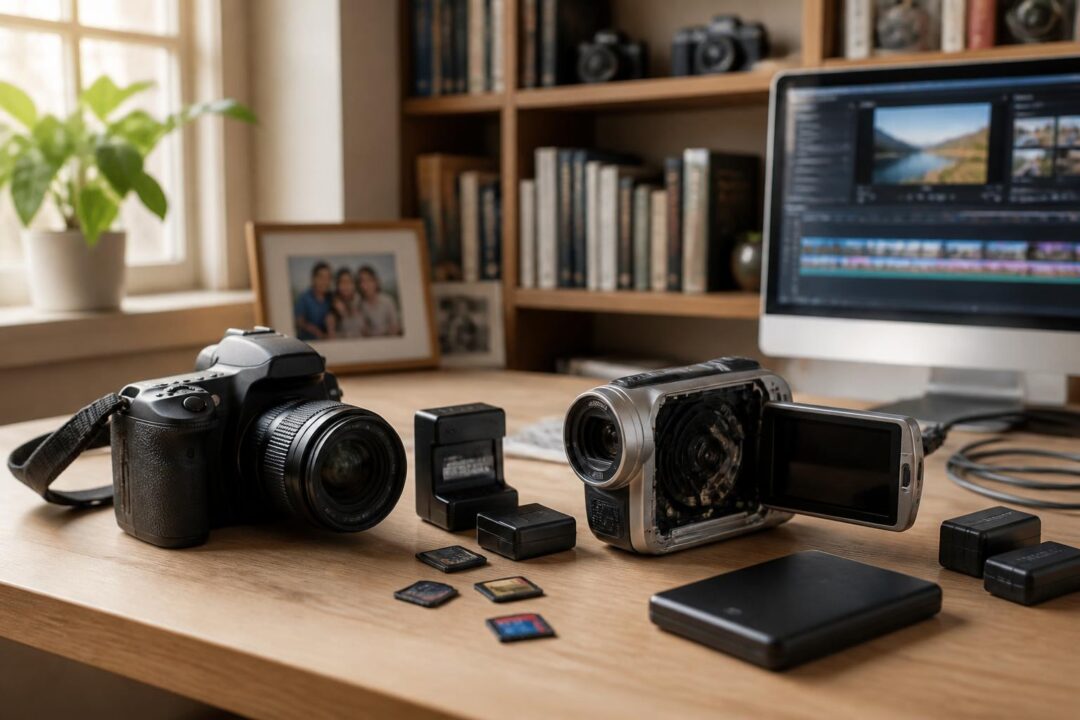découvrez comment redonner vie à vos appareils photo et caméscopes des années 2000-2010 en leur offrant une seconde jeunesse et une utilisation optimale.